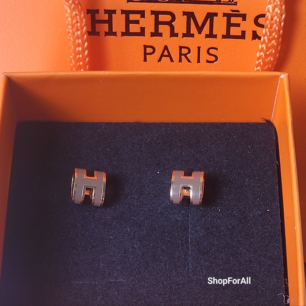 Hermès H MINI POP EARRING - Picture 9 of 12